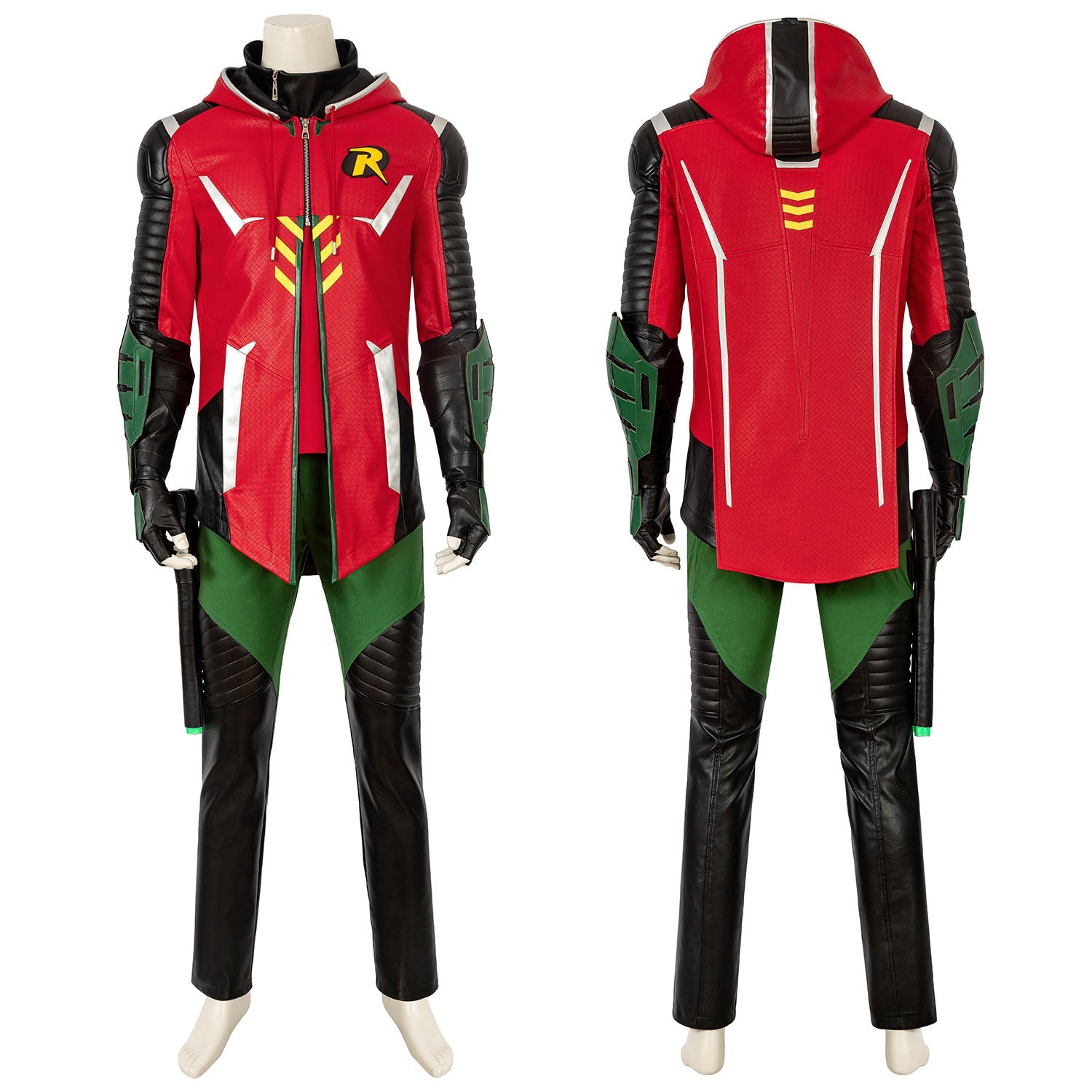Batman Gotham Knights Robin Battle Suit Top Cosplay Costumes