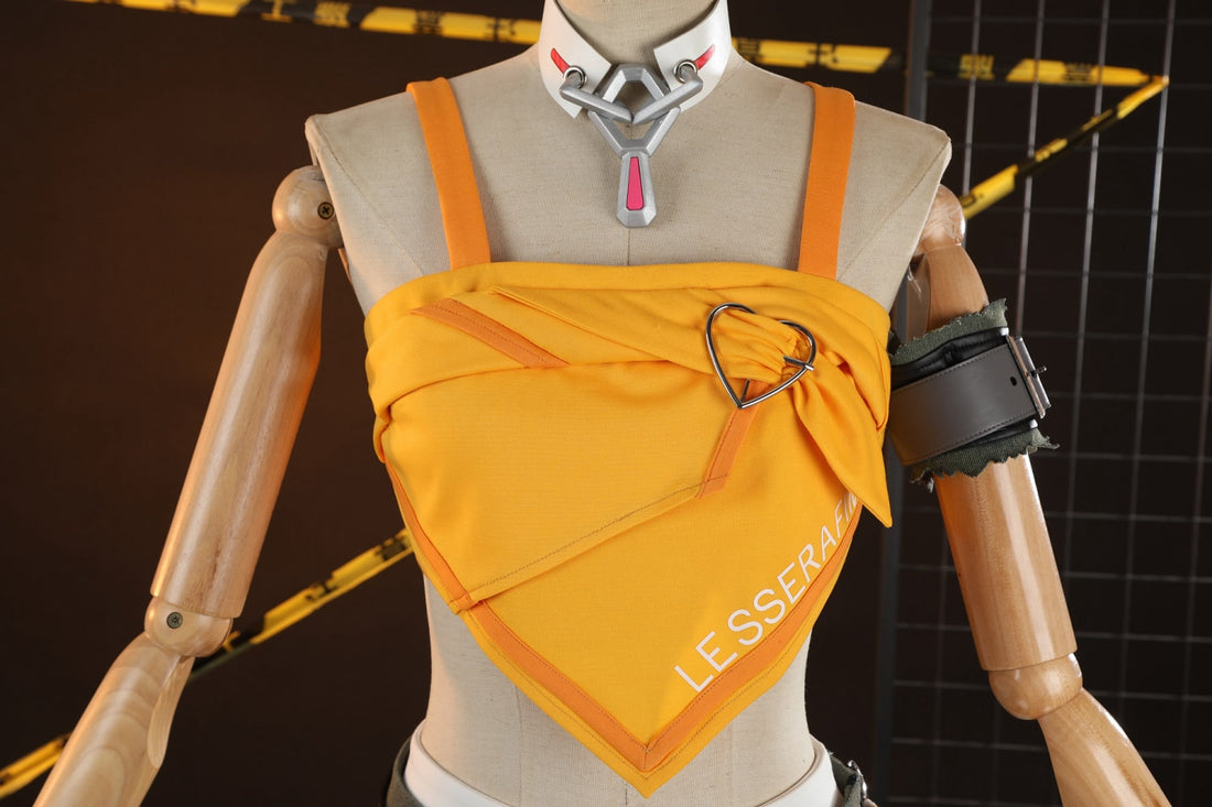 Overwatch 2 X LE SSERAFIM FEARLESS Mercy Cosplay Costumes