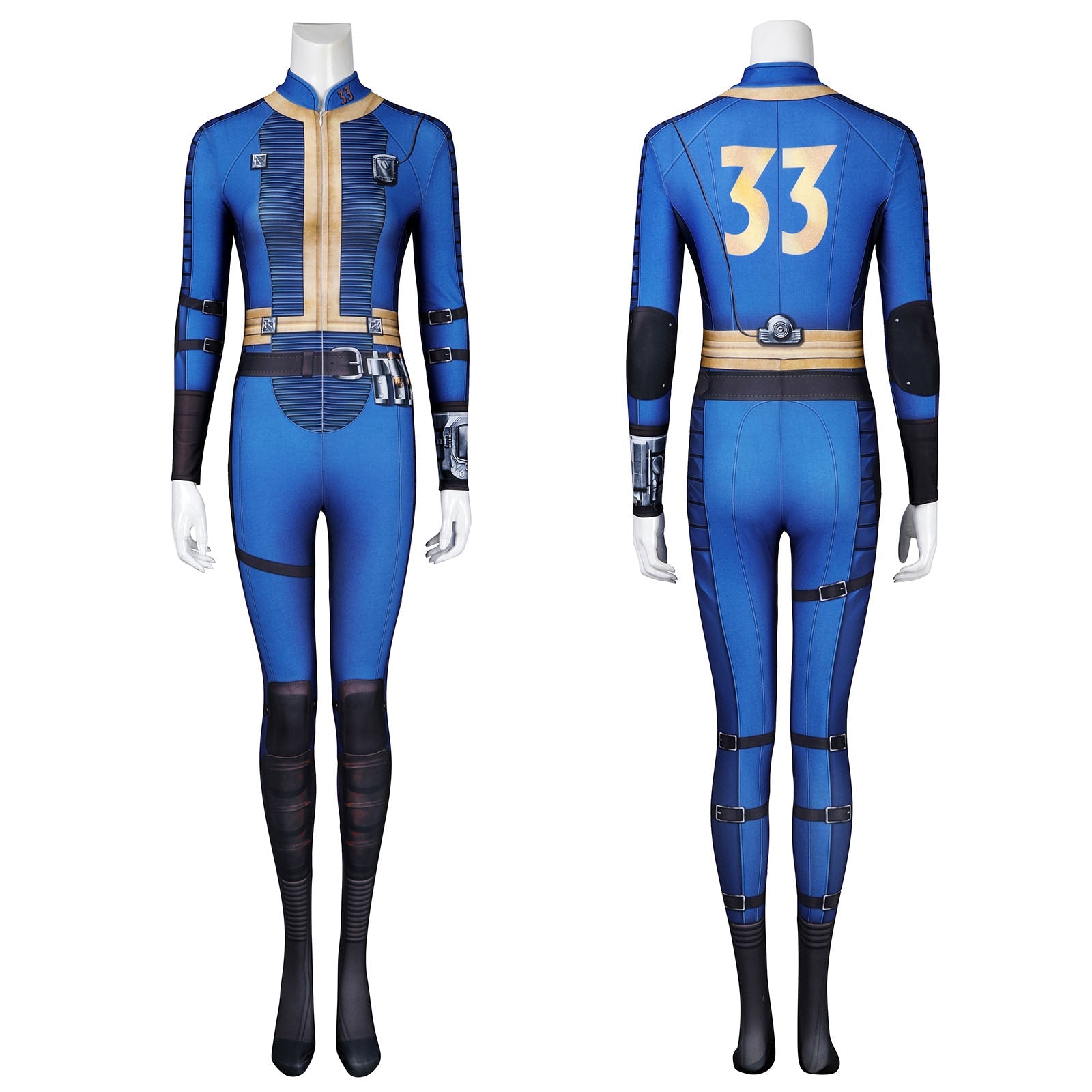 Fallout Vault No. 33 Season 1 Sheltersuit Lucy Female Jumpsuit Costumes