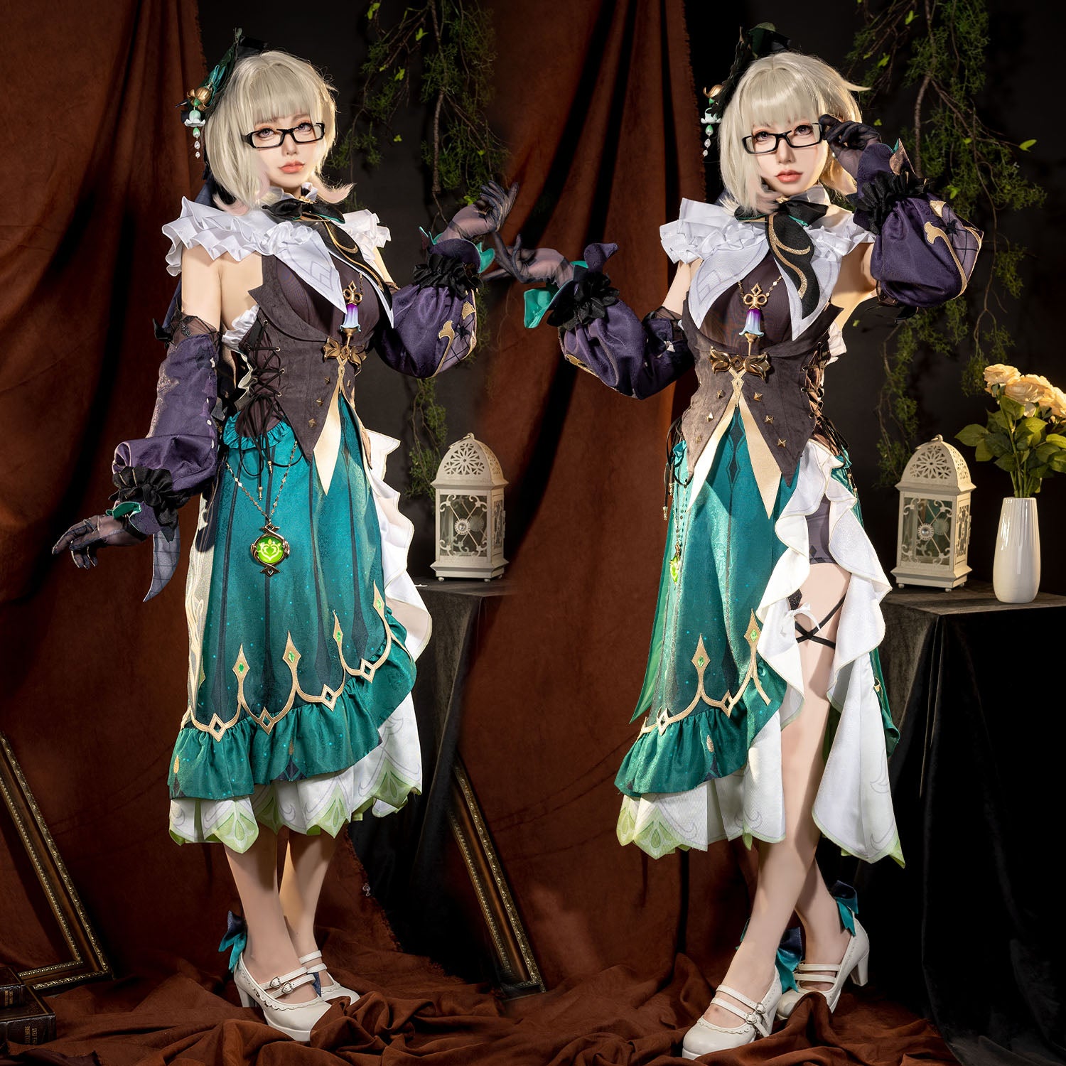 Genshin Impact Renowned Perfumer Emilie Cosplay Costumes