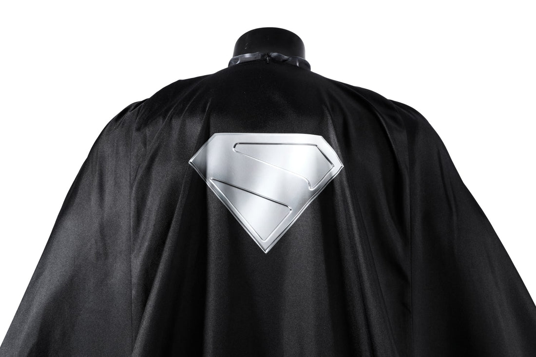 Superman Legacy Clark Kent Black Jumpsuit Cosplay Costumes