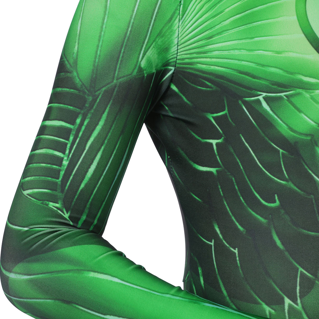 Green Lantern Hal Jordan Kids Jumpsuit Cosplay Costumes