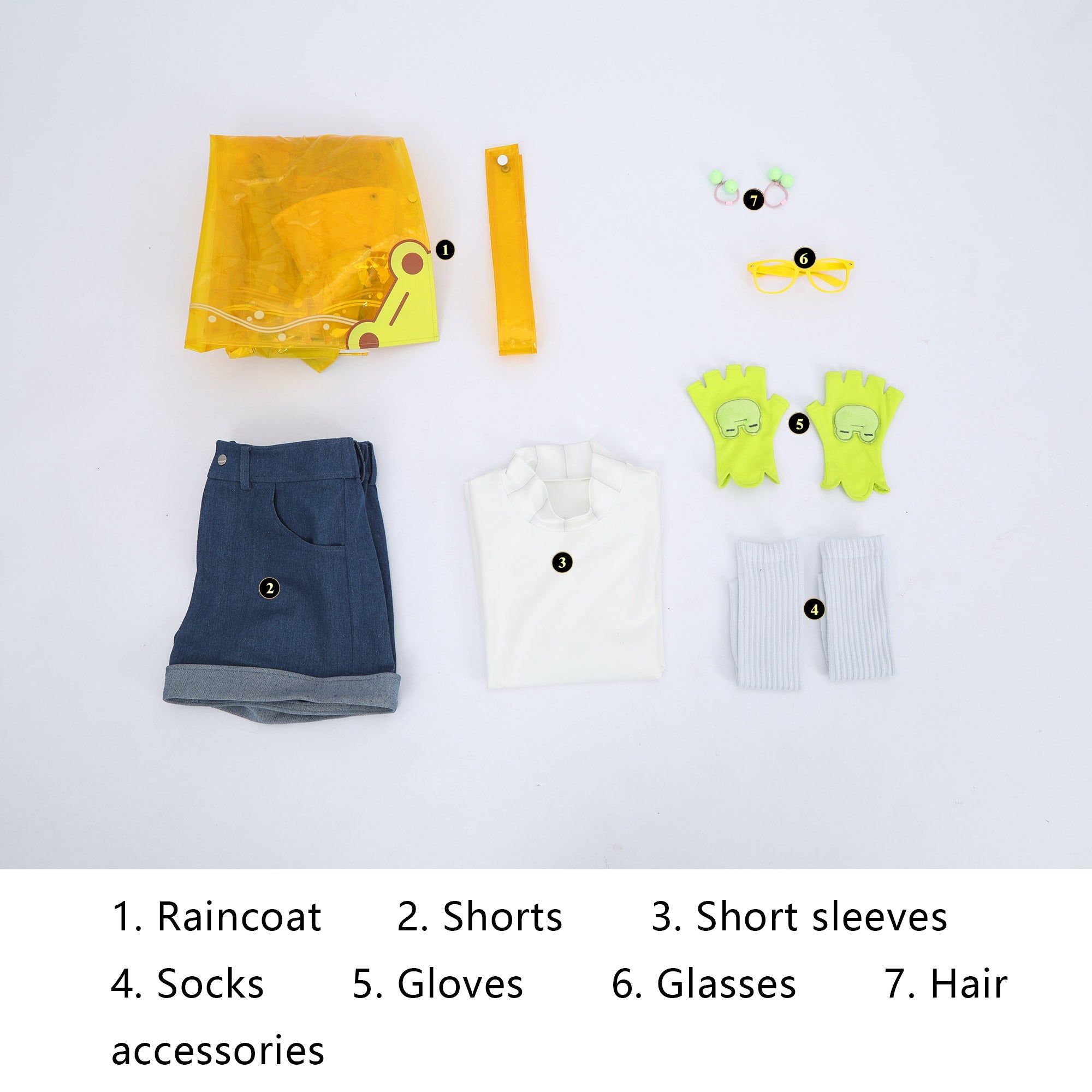 Overwatch 2 Magical Girl Mei Raincoat Full Set Cosplay Costumes