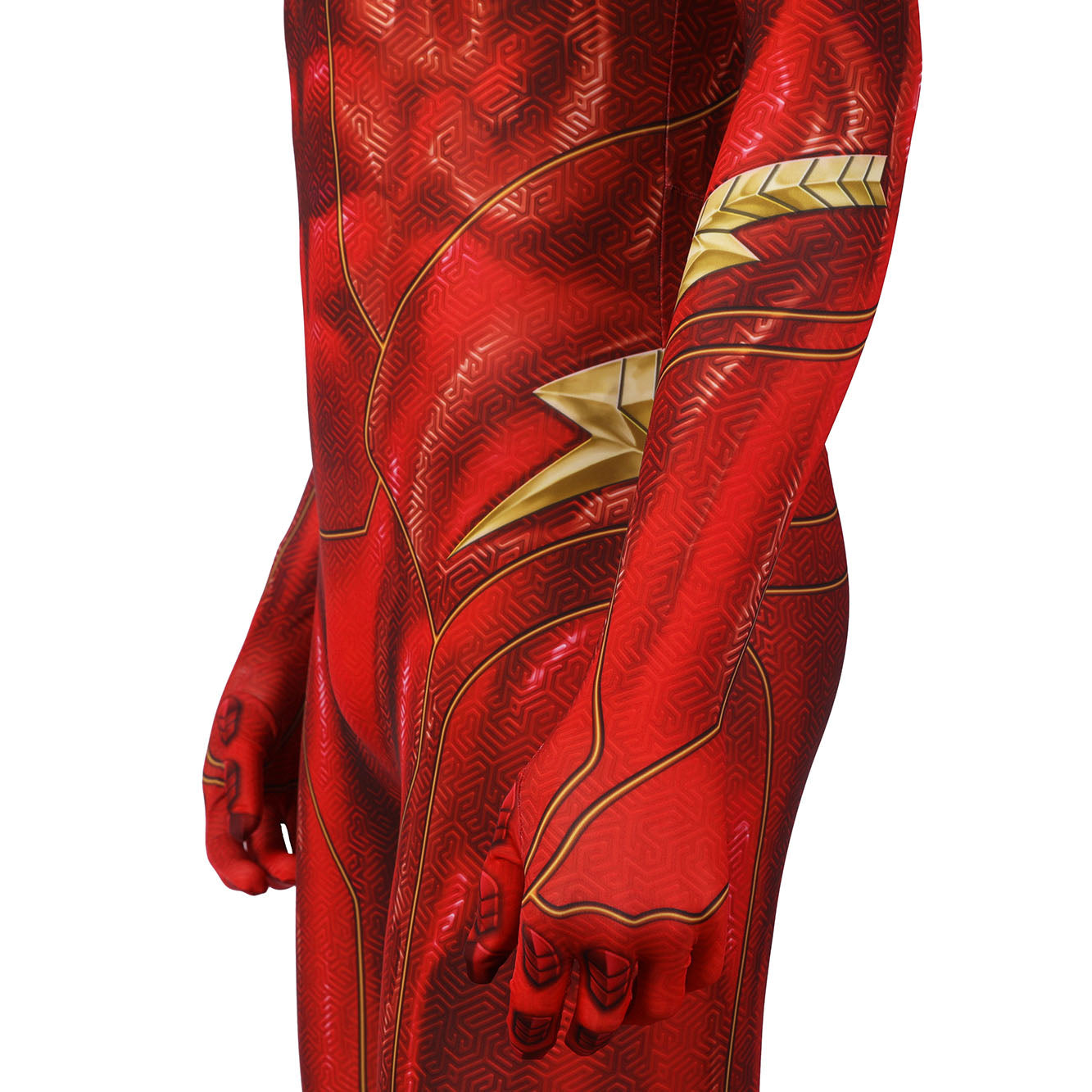Flashpoint Barry Allen The Flash Jumpsuit with Mask Cosplay Costumes