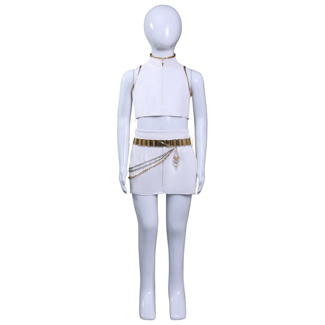 KPop Demon Hunters Rumi White Outfit Adult Kids Cosplay Costumes