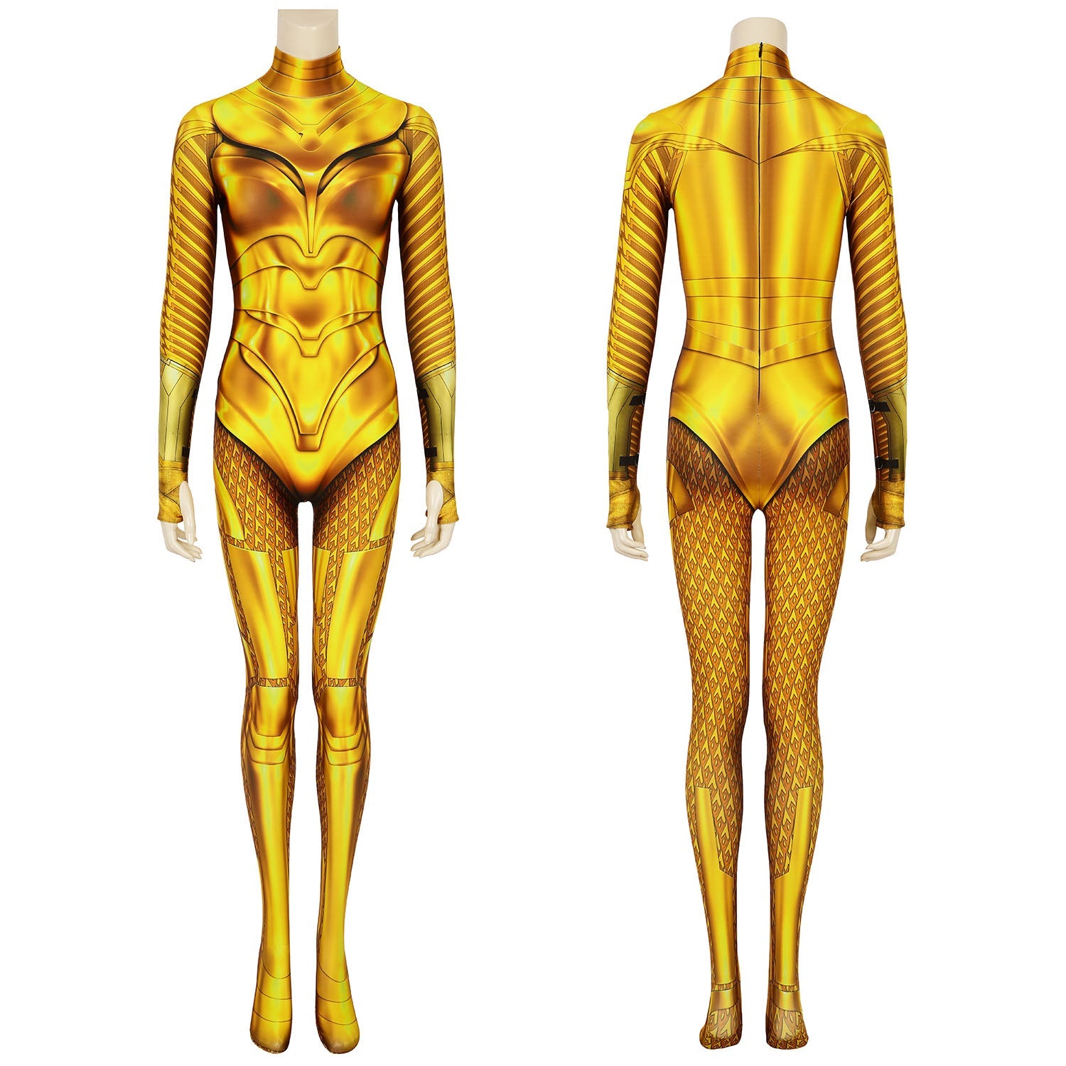 Wonder Woman 1984 Diana Prince GOLDEN ARMOR Jumpsuit Costumes