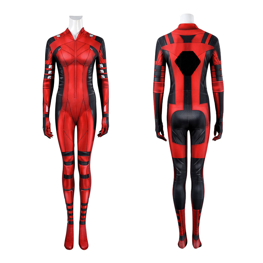 Deadpool 3 Deadpool & Wolverine Lady Jumpsuit with Accessories Costumes