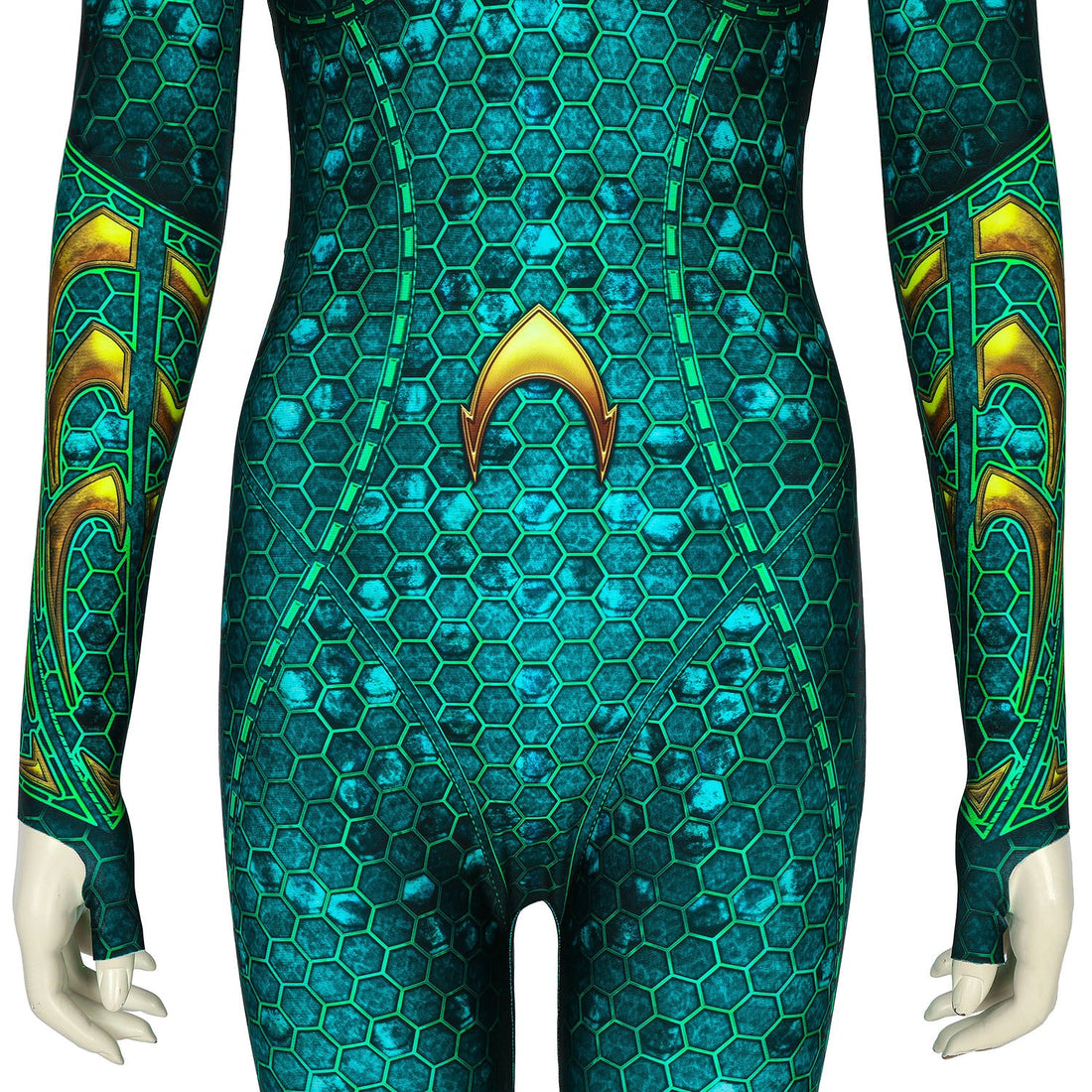 Justice League Aquaman 2 Mera Female Jumpsuit Cosplay Costumes