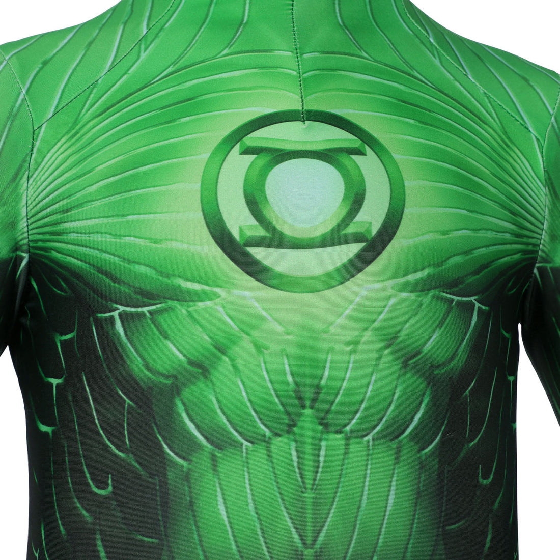 Green Lantern Hal Jordan Kids Jumpsuit Cosplay Costumes