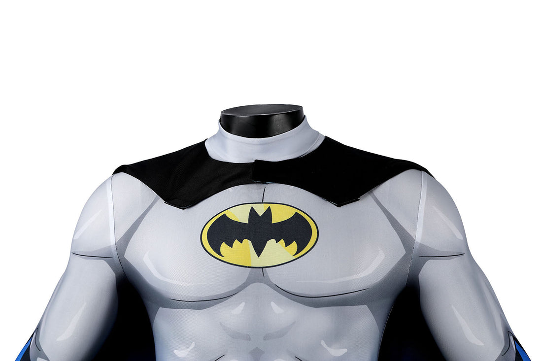The Batman Bruce Wayne (TV Series) Male Jumpsuit Cosplay Costumes