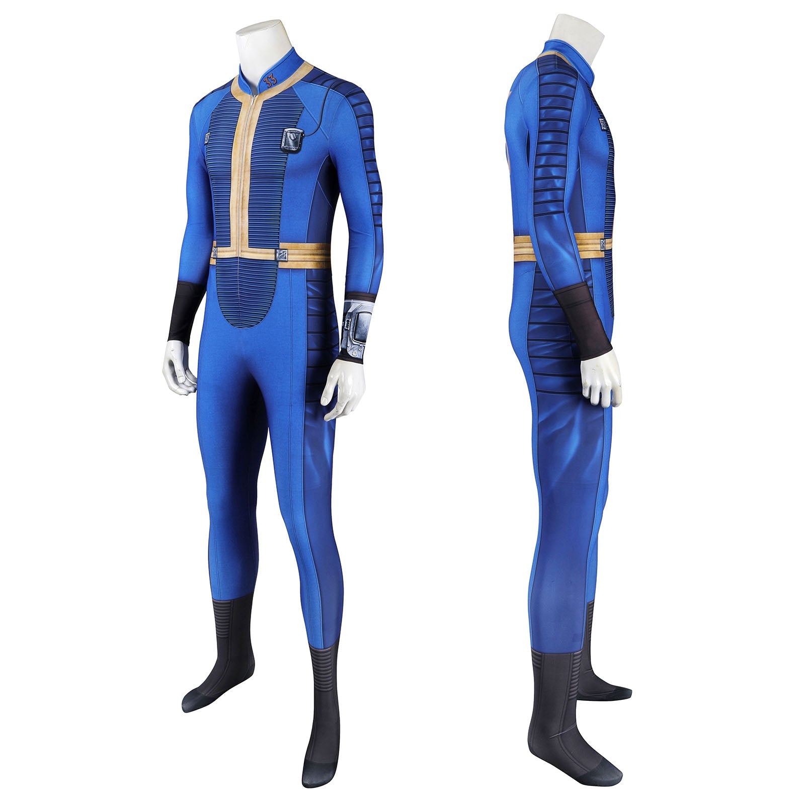 Fallout Vault Season 1 No. 33 Lucy Male Sheltersuit Jumpsuit Cosplay Costumes