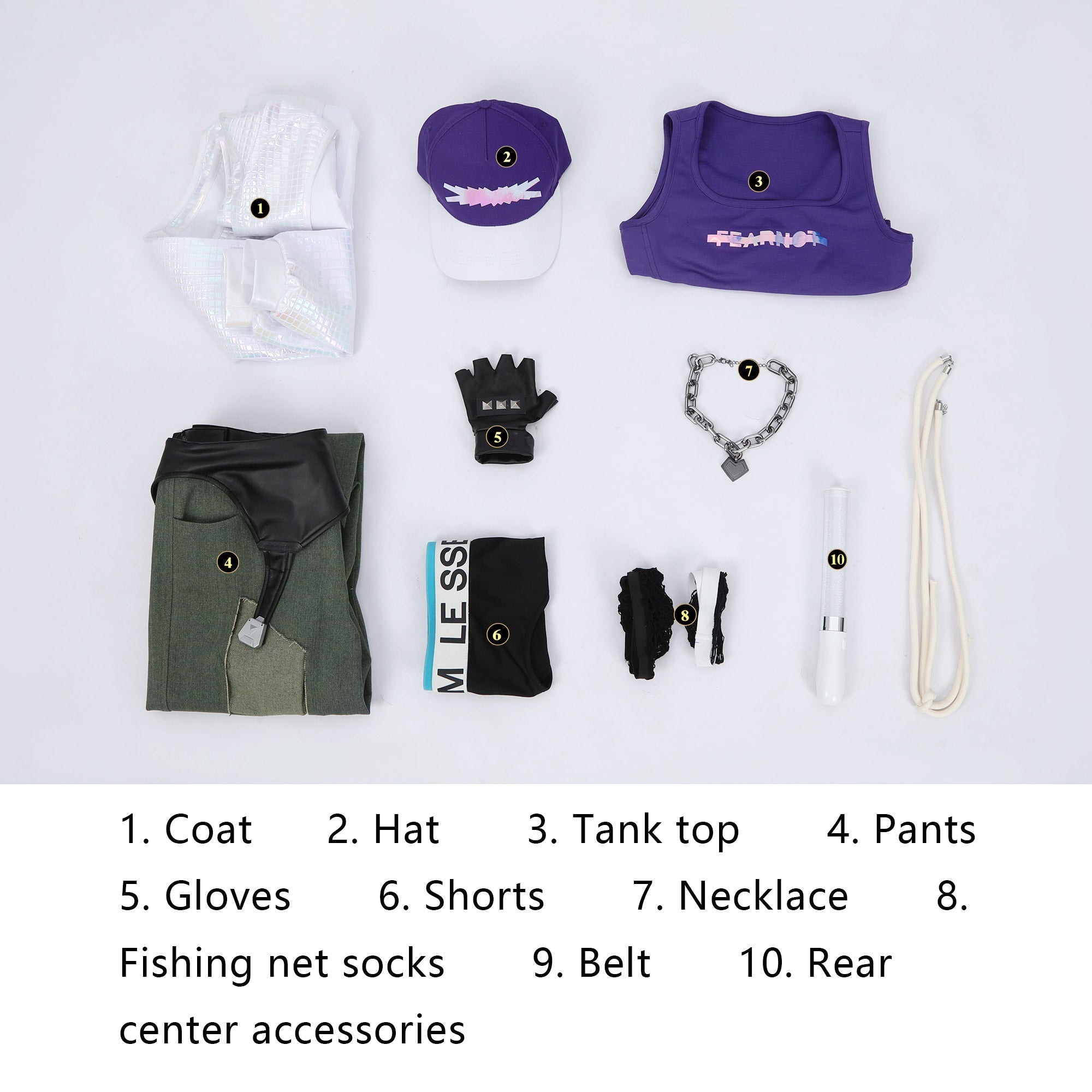 Game Overwatch 2 Ashe Female Full Set Outfit Cosplay Costumes