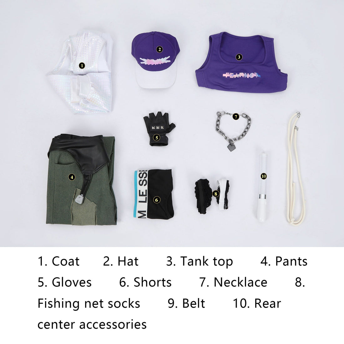 Game Overwatch 2 Ashe Female Full Set Outfit Cosplay Costumes