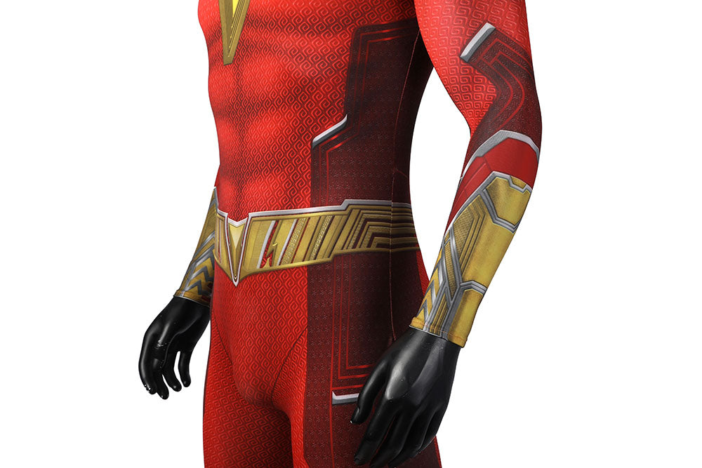 Shazam! Fury of the Gods Billy Batson Male Jumpsuit Cosplay Costumes