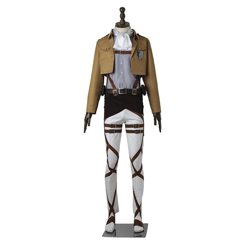 Attack on Titan Levi Ackerman Survey Corps Uniform Set Cosplay Costume