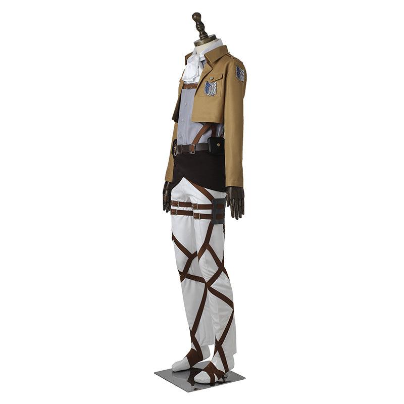 Attack on Titan Levi Ackerman Survey Corps Uniform Set Cosplay Costume