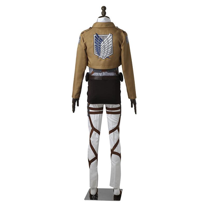 Attack on Titan Levi Ackerman Survey Corps Uniform Set Cosplay Costume
