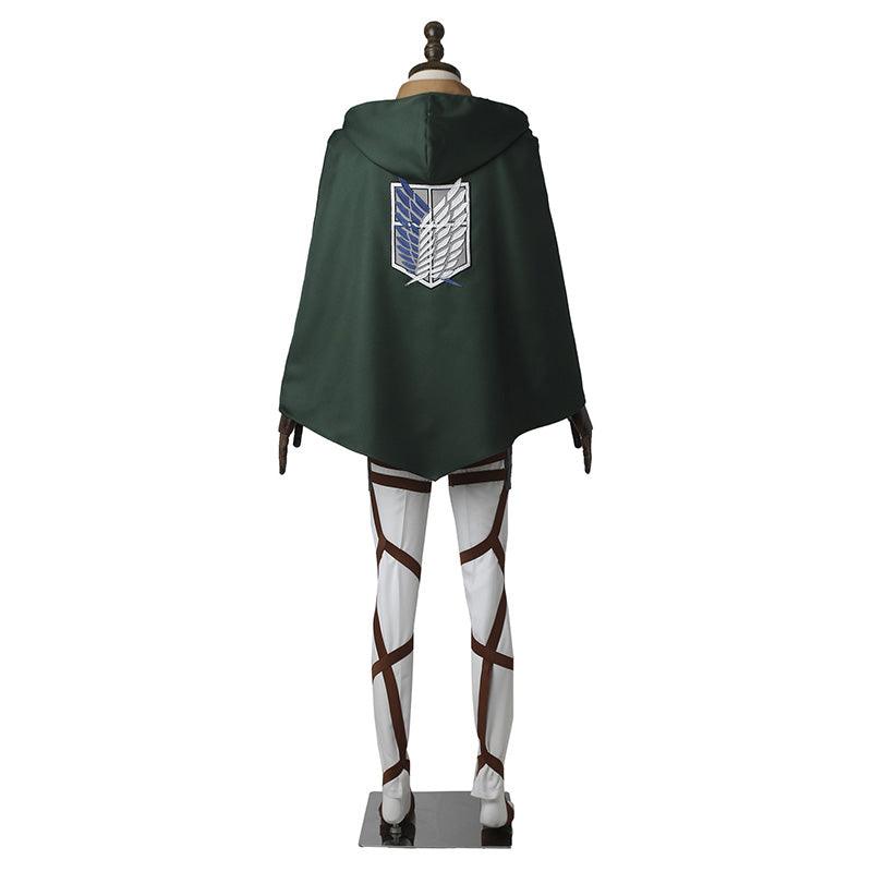 Attack on Titan Levi Ackerman Survey Corps Uniform Set Cosplay Costume